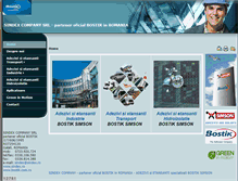 Tablet Screenshot of bostik.com.ro